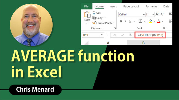 Average Function in Excel