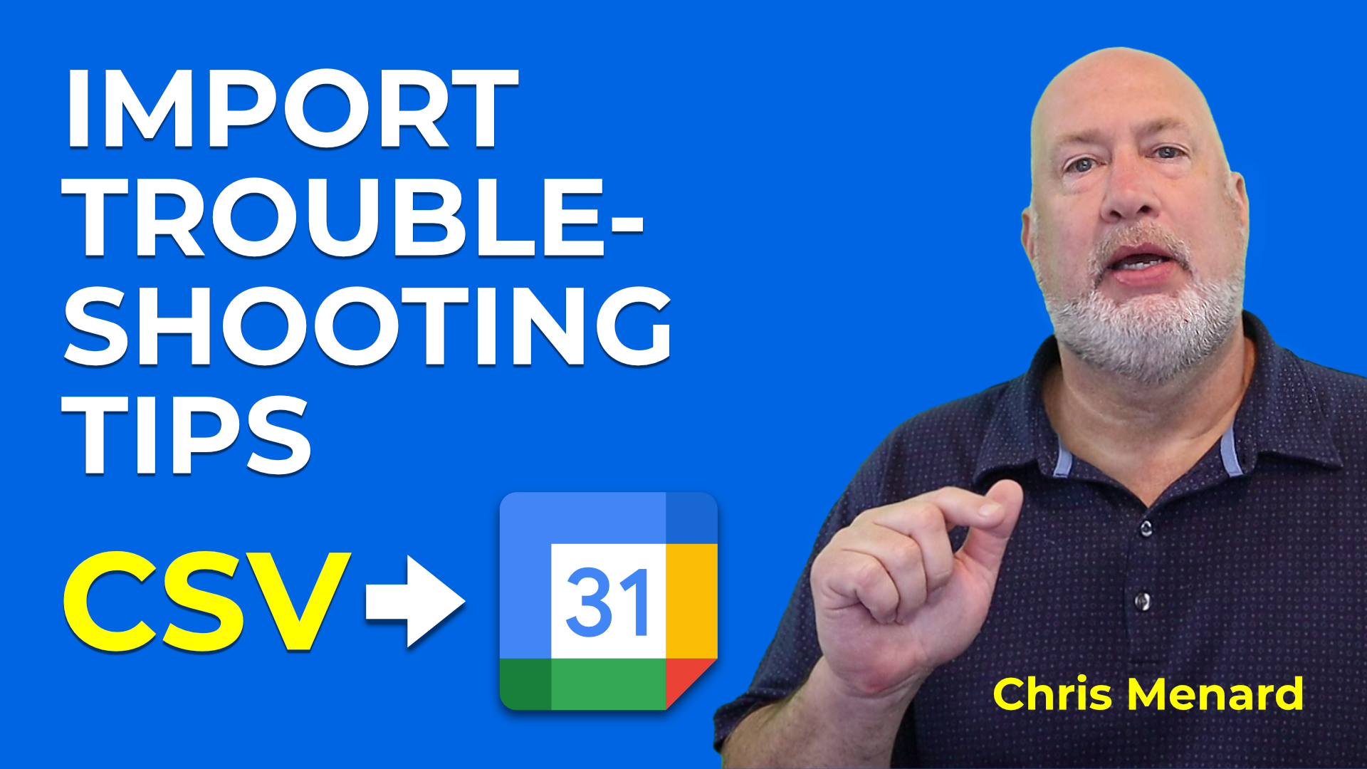 Import CSV into Google Calendar: 7 Troubleshooting Tips