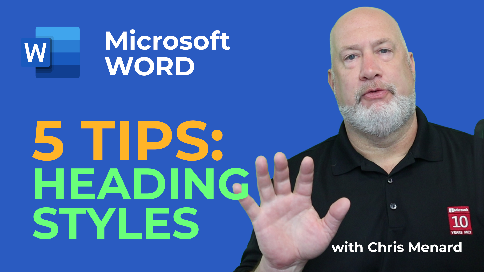 Word - Five Tips for Working with Heading Styles