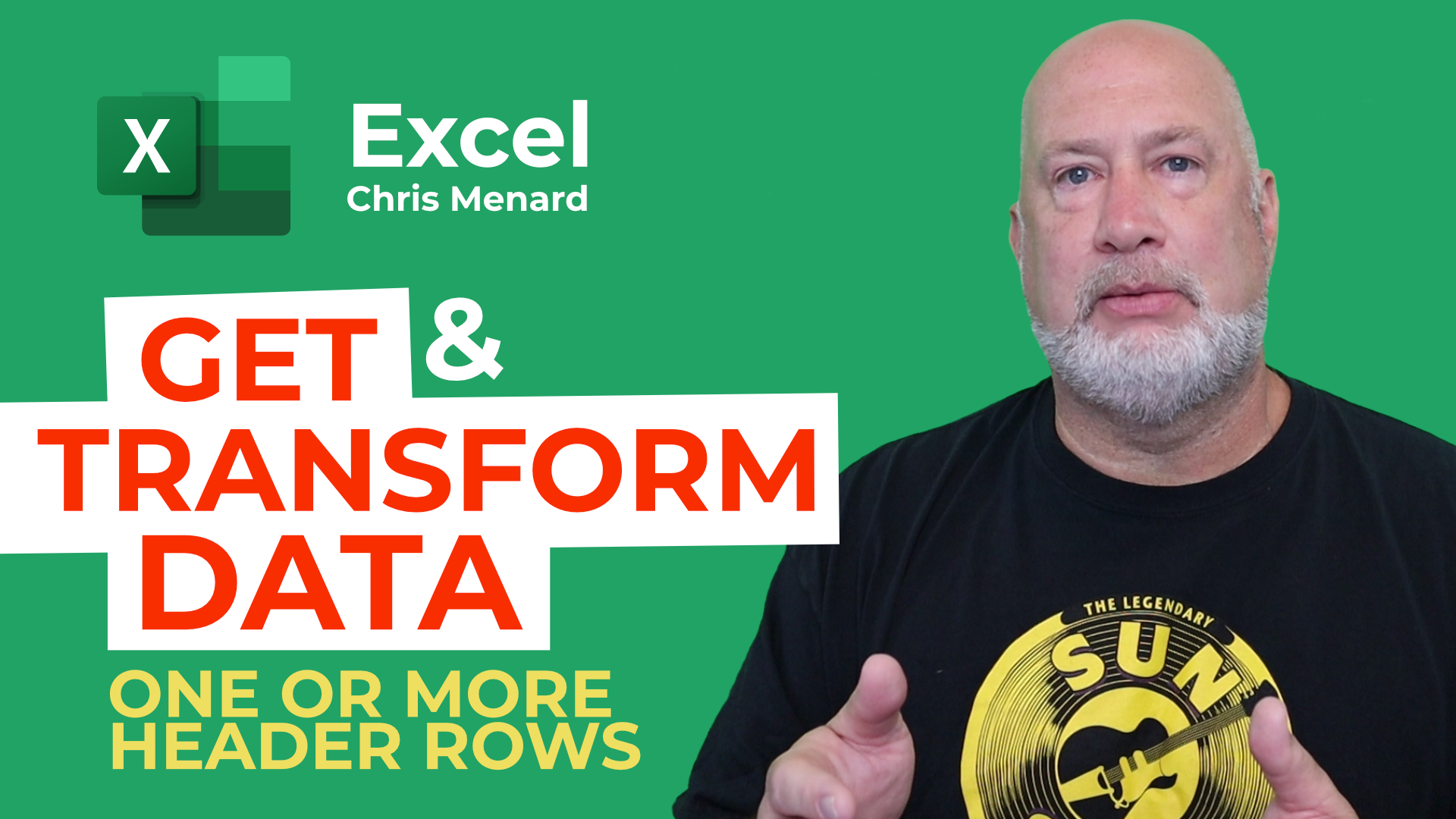 Excel - Get and Transform Data | Unpivot Columns with Two Header Rows