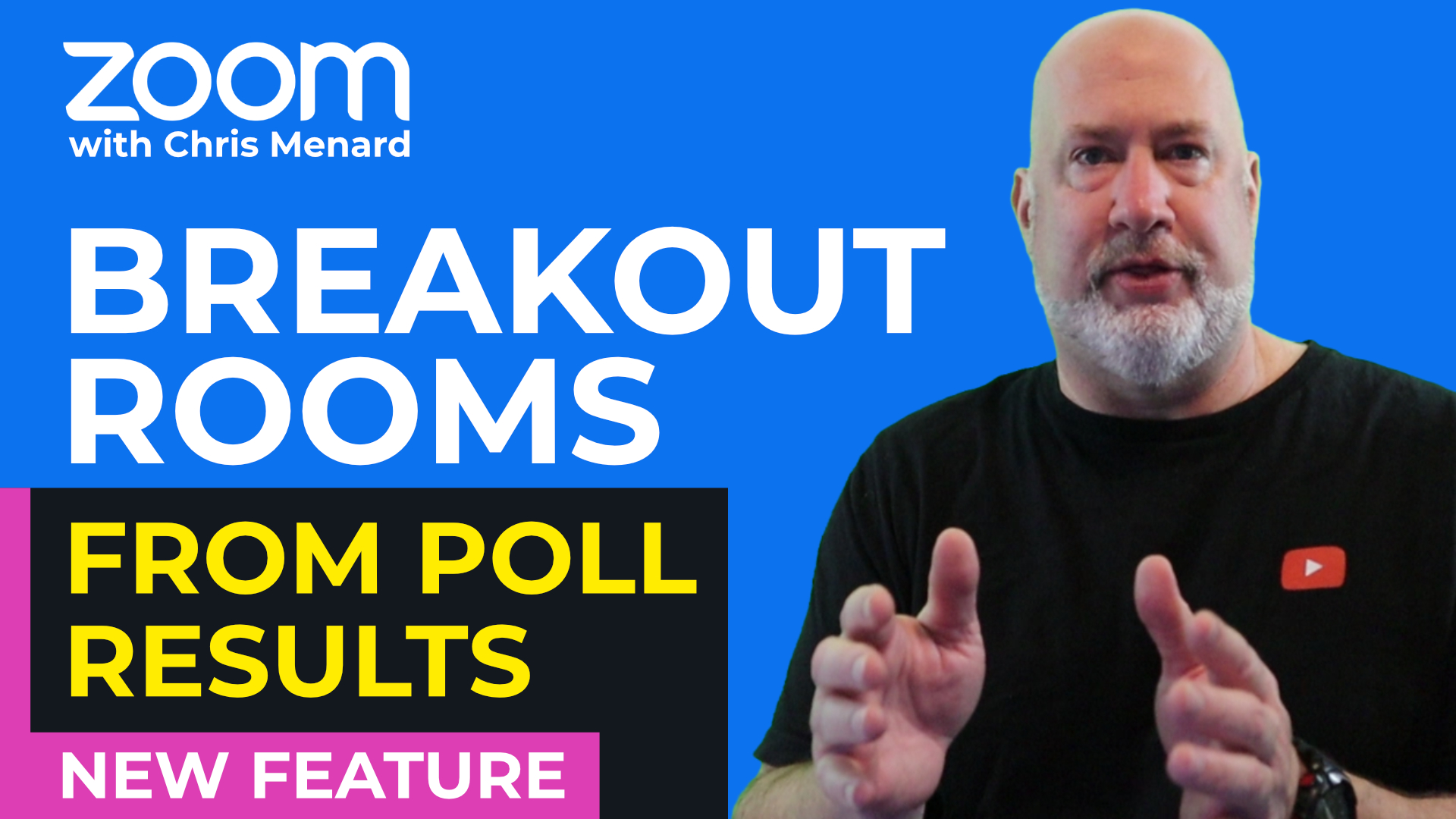 Zoom -  Create Breakout Rooms From Poll Results - New Feature - January 2023