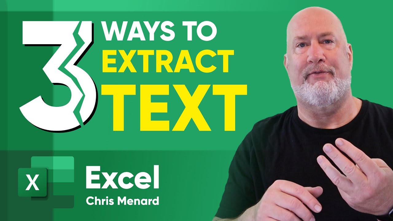 Excel - 3 Cool methods to extract text from the beginning of a text string