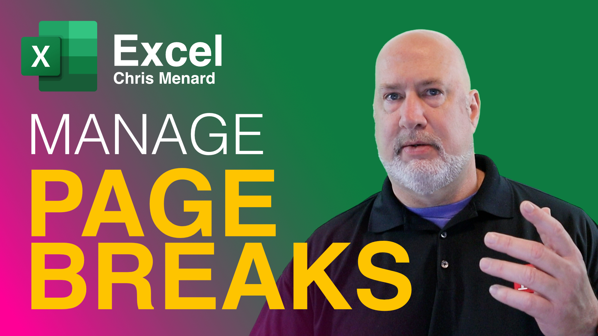 Excel Page Break Preview and Inserting Page Breaks - Excel Essentials