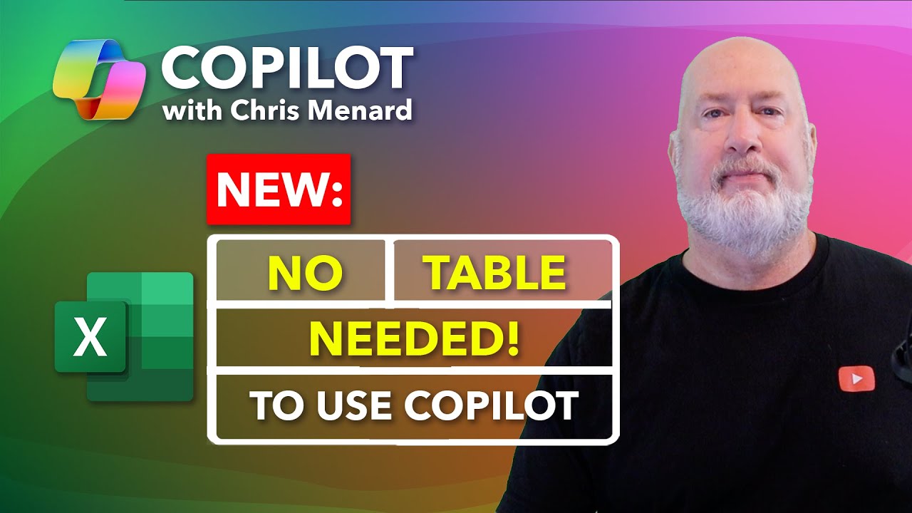 Copilot In Excel: NEW Feature Enables Copilot Use Without a Table