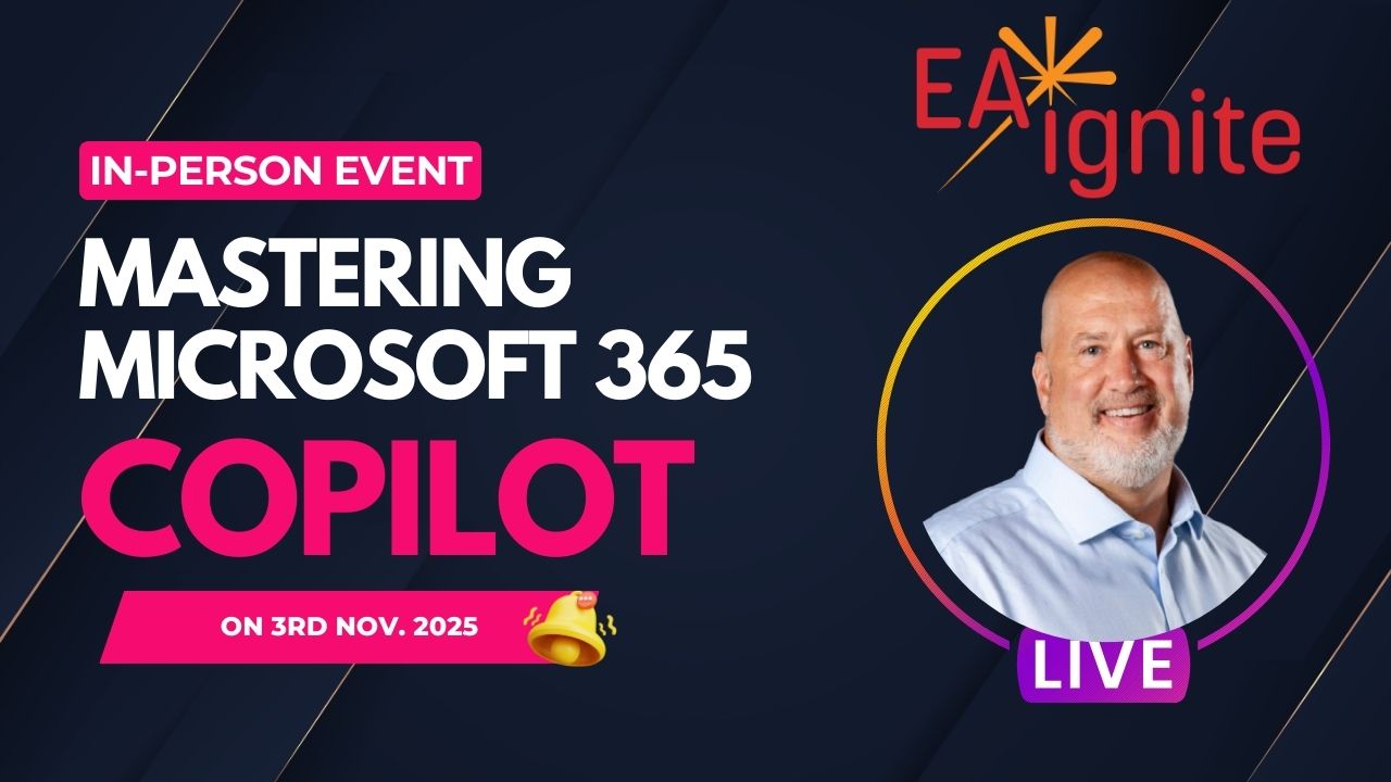 Nov 3, 2025: Unlock the Power of Microsoft 365 Copilot: A Hands-On Masterclass