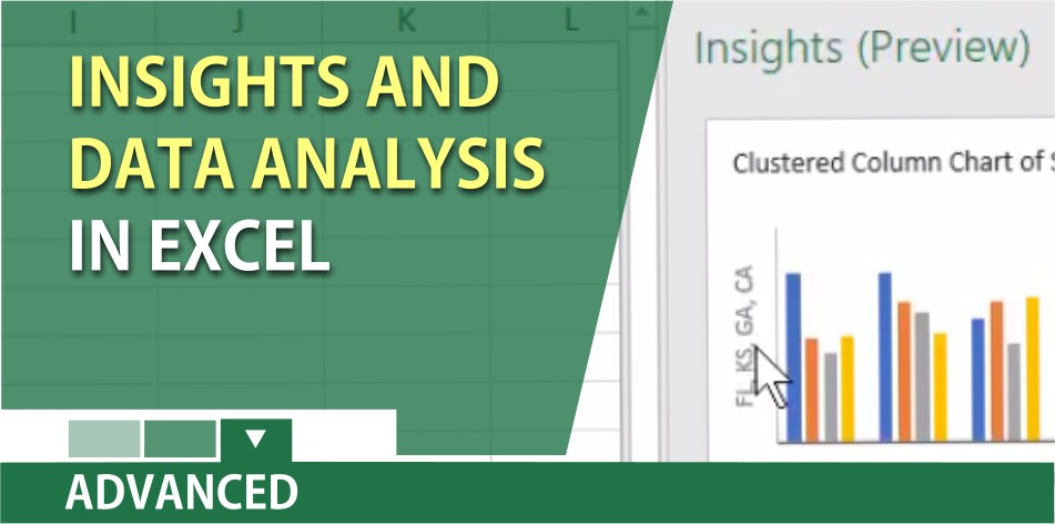Insights in Excel - Get automated, fast, accurate analysis of your data