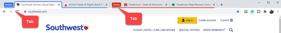 Tab Groups in Google Chrome