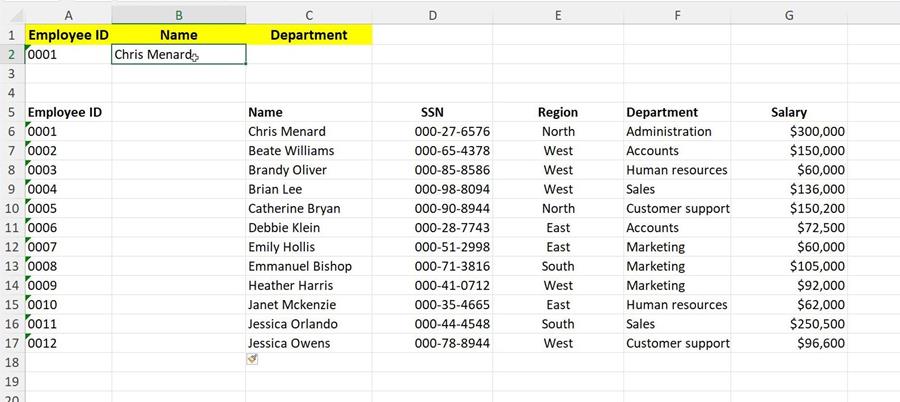 XLOOKUP still works even if you shift columns and insert new cells