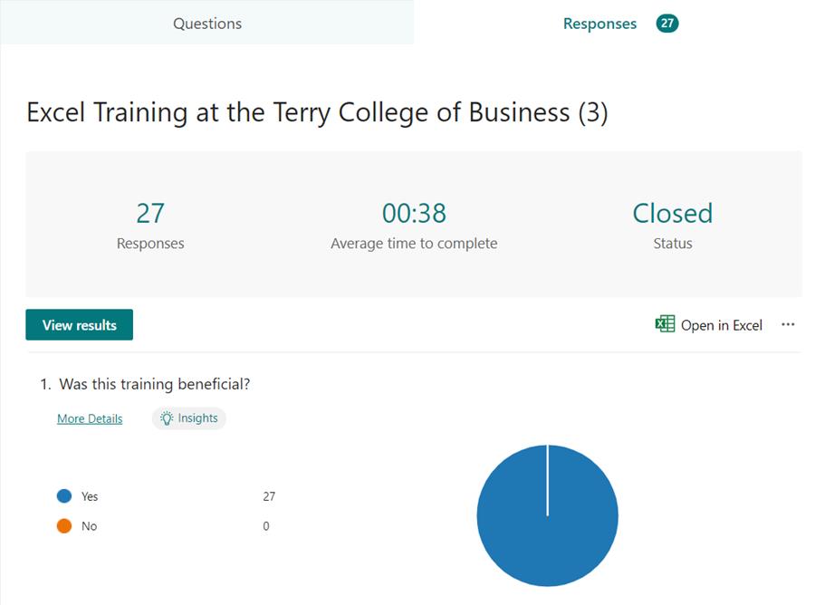 Microsoft Forms - share responses