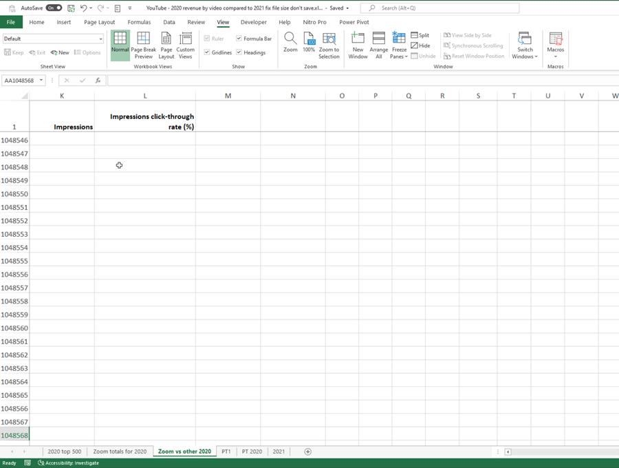 Why is my Excel file so large and how to reduce the Excel file size?