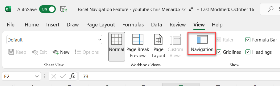 excel-how-to-use-the-navigation-pane-for-charts-tables-pivottables