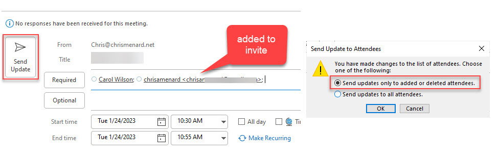Outlook Calendar Meetings Vs Appointments Chris Menard Training