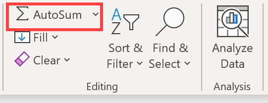 How To Use The Sum Function And Autosum In Microsoft Excel Tutorial ...