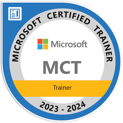 Microsoft Certified Trainer - Chris Menard