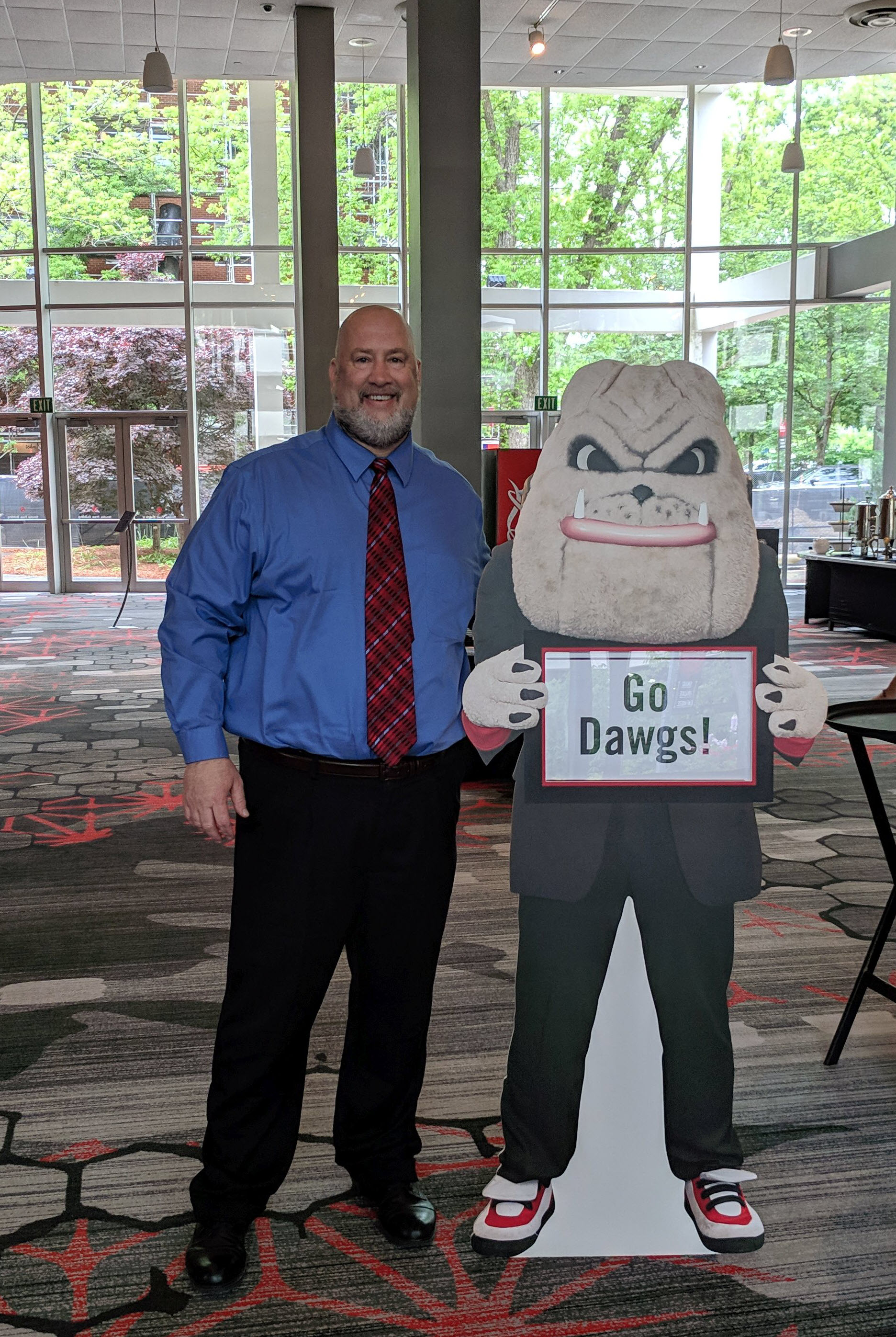 Chris Menard at the University of Georgia in 2019 - Public Speaking