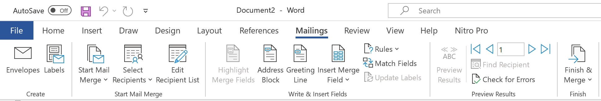 mail merge from excel to outlook