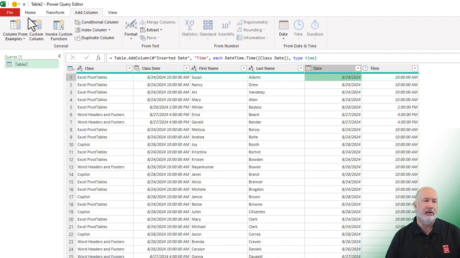 Loading data back into Excel from Power Query Loading data back into Excel from Power Query