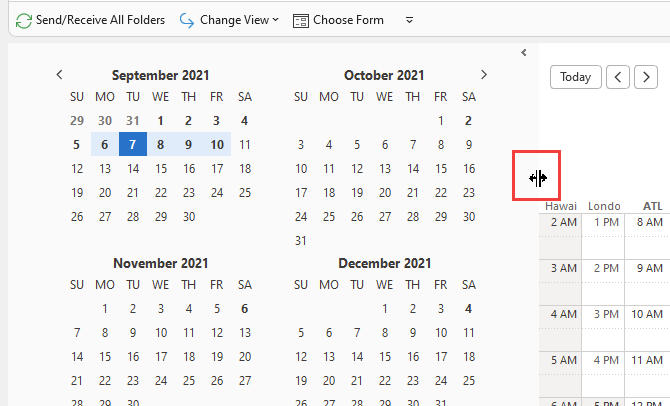 View multiple months in Outlook calendar View multiple months in Outlook calendar