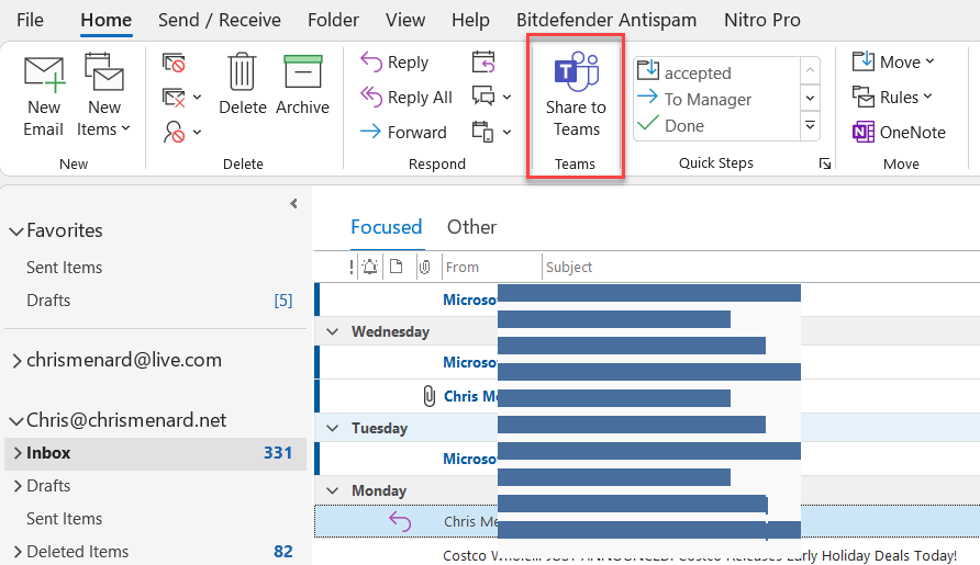 Send to Teams Send to Teams