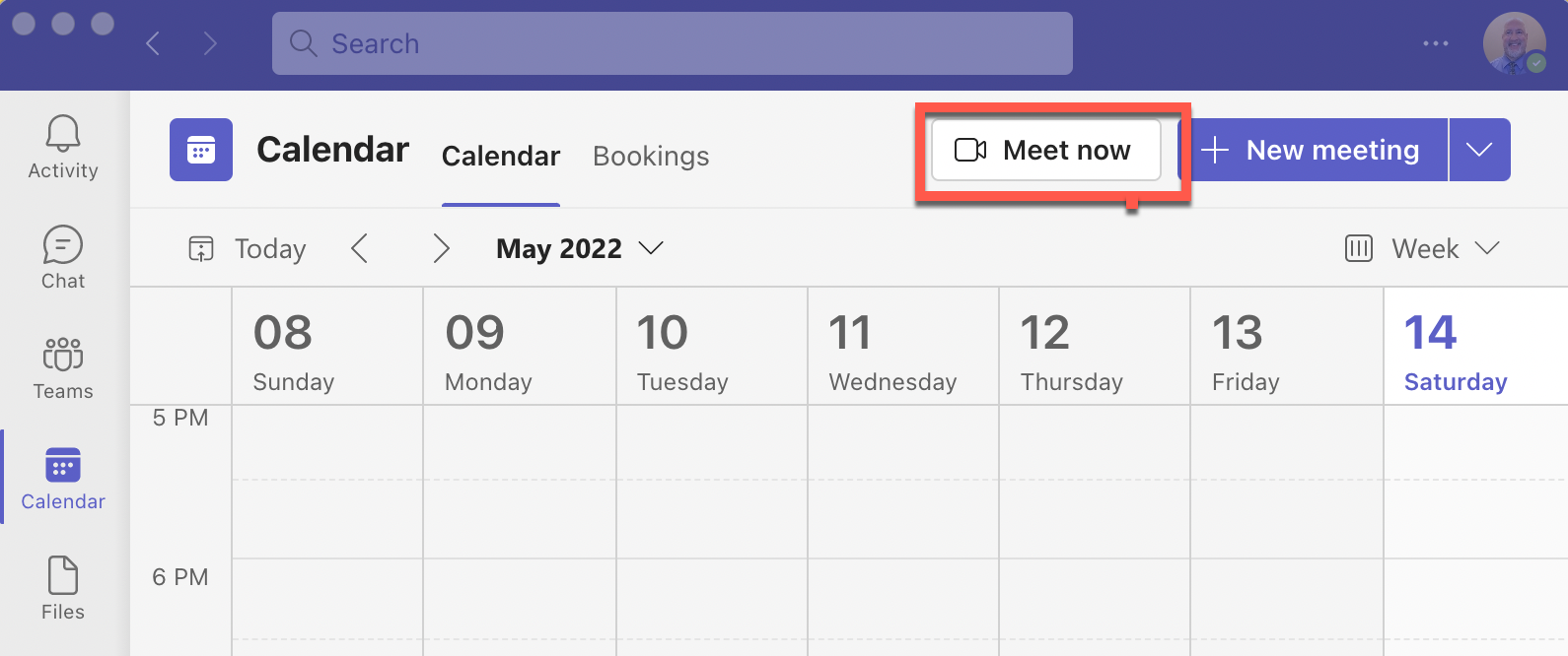 Teams Meet Now - always name your meeting