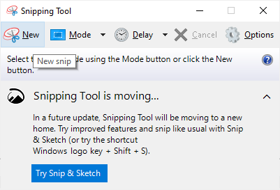 Windows Snipping Tool Windows Snipping Tool