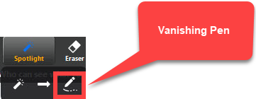 Vanishing Pen in Zoom Vanishing Pen in Zoom