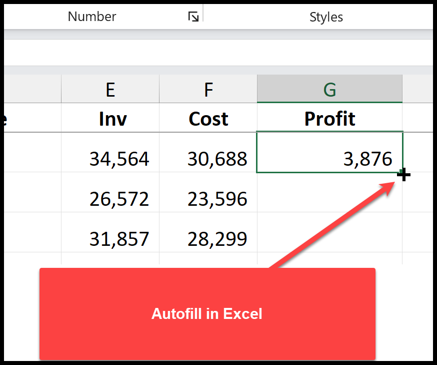 AutoFill in Excel