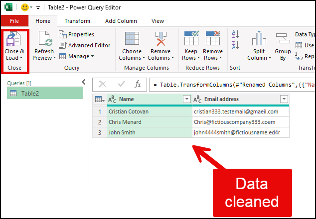 Power Query - Outlook emails Power Query - Outlook emails