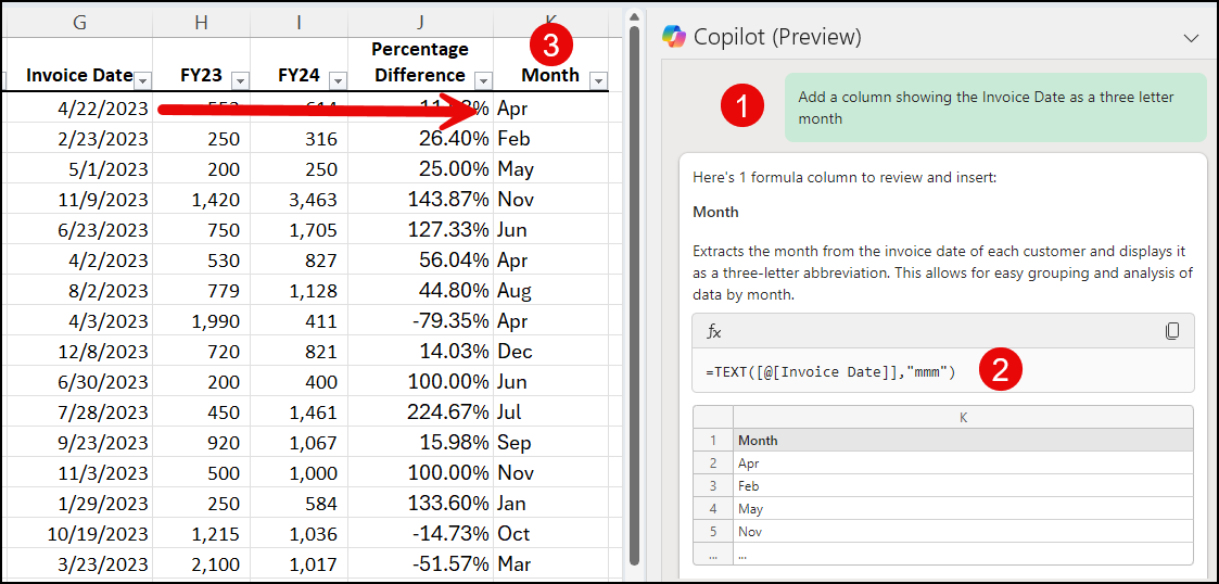 Copilot Formulas in Excel - working with DATES Copilot Formulas in Excel - working with DATES