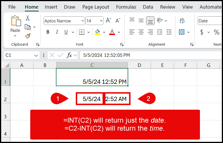 INT Function for Date and Time INT Function for Date and Time