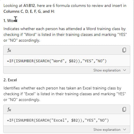 Copilot wrote nested IF functions