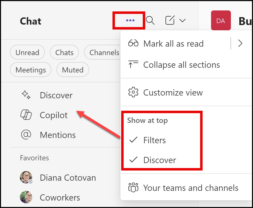 Discover and Copilot can be hidden Discover and Copilot can be hidden