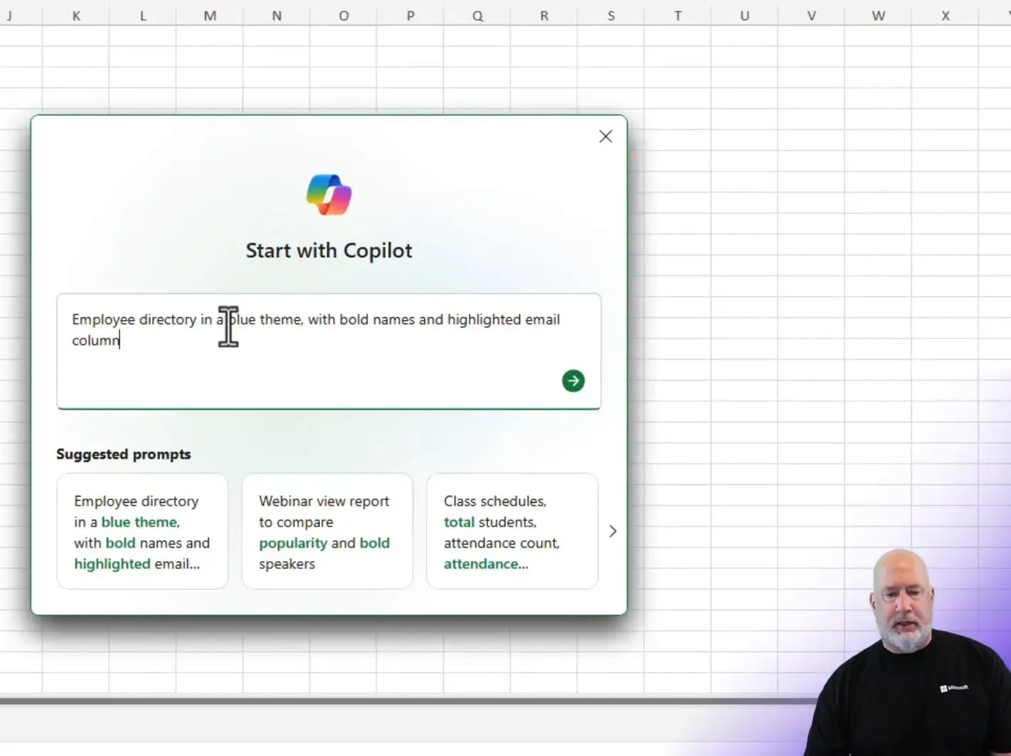 Create an Employee Directory with Copilot in Excel Create an Employee Directory with Copilot in Excel