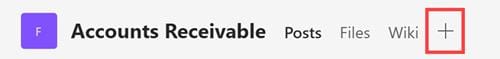 Add a tab to a Teams channel Add a tab to a Teams channel