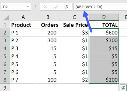 Array function example 1 Array function example 1