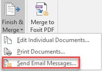 Mail Merge 5 Mail Merge 5