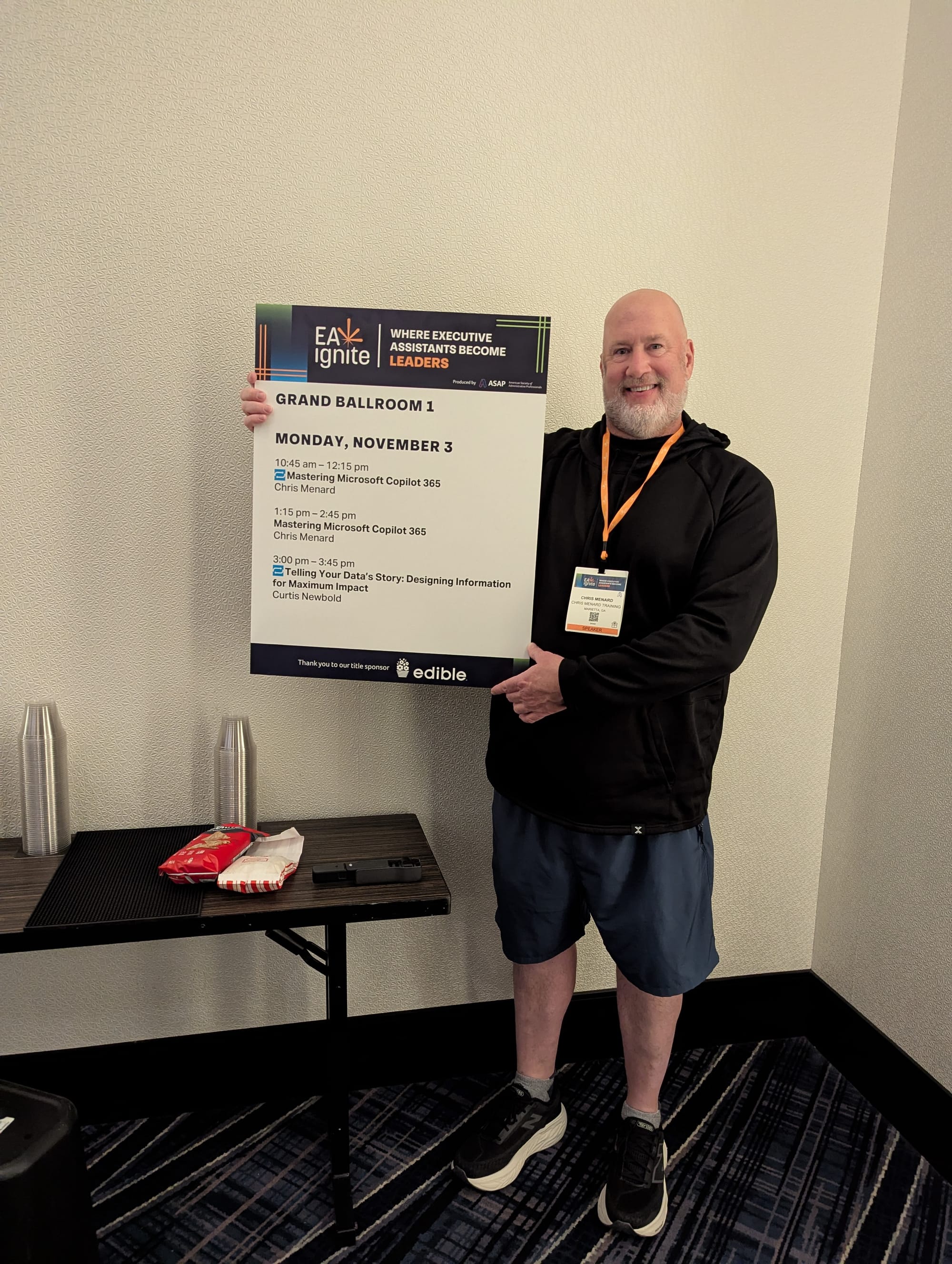 Chris Menard to Present “Executive Insights: Harnessing Excel for Strategic Analysis” at EA Ignite Conference