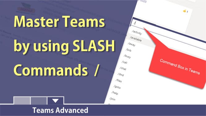 Use the Command Box to master Microsoft Teams