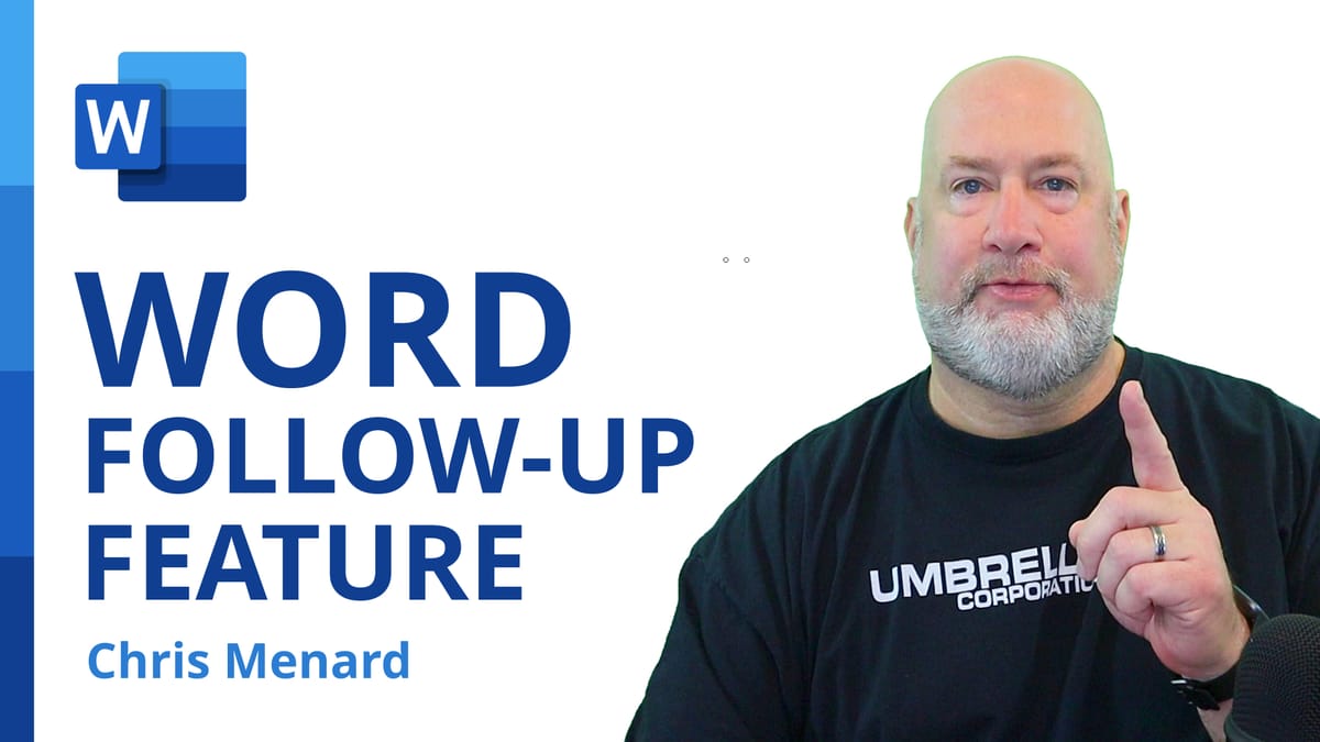 Microsoft Word's incredible Follow-up feature!