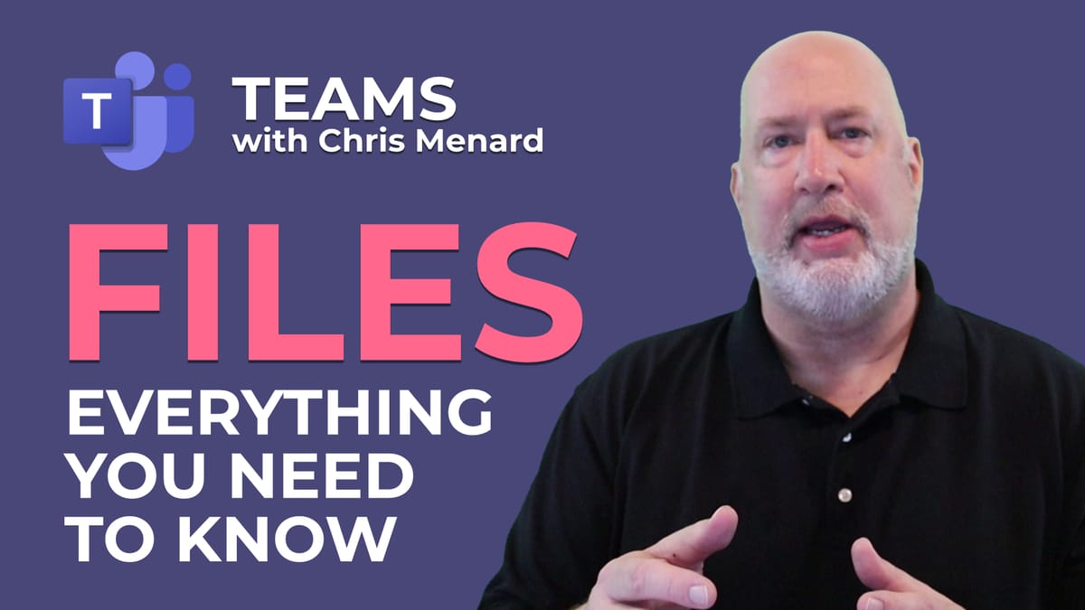 Teams - Files app to find files in Teams chat, channels, downloads, and OneDrive