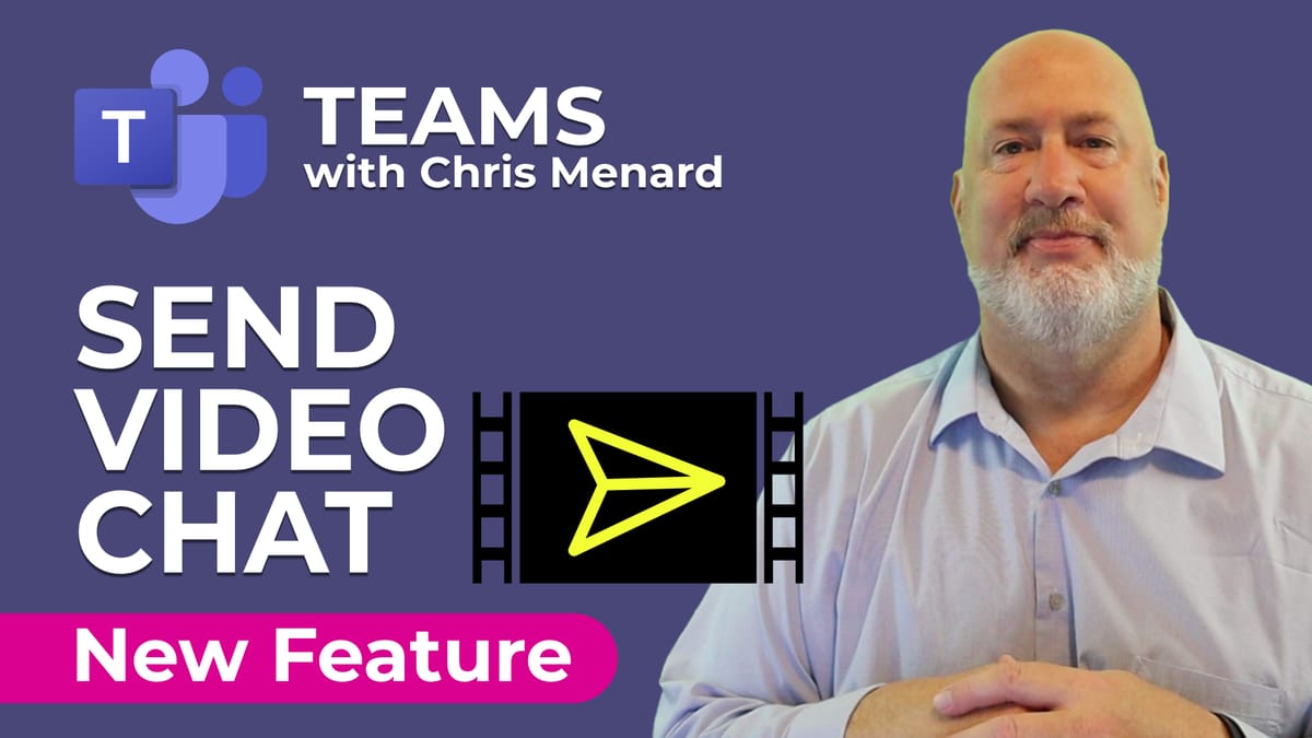 Teams: Record a Video Clip in Chat