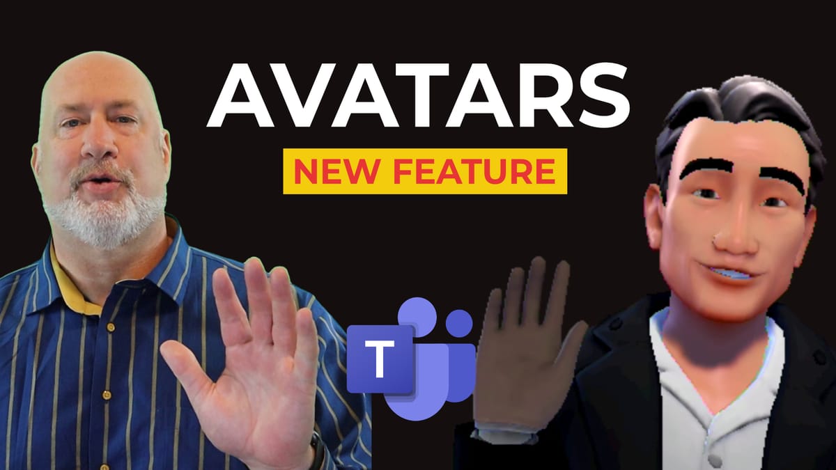 Microsoft Teams - Create and Customize Avatars: Chris Menard Training