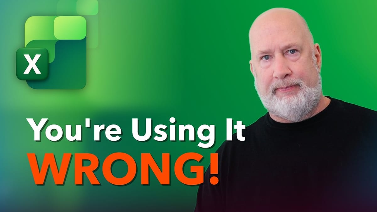 video thumbnail for 'Excel FV() Function Mistake: How to Calculate Monthly Returns Correctly'