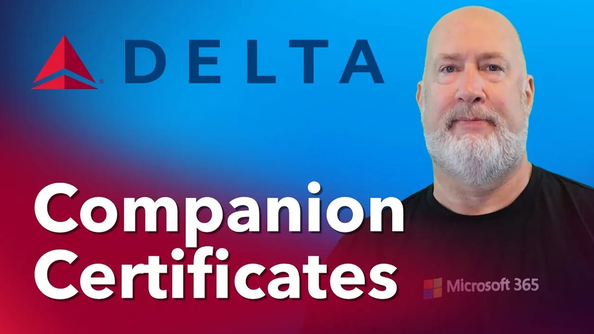 How to use Delta Companion Certificate: step-by-step guide