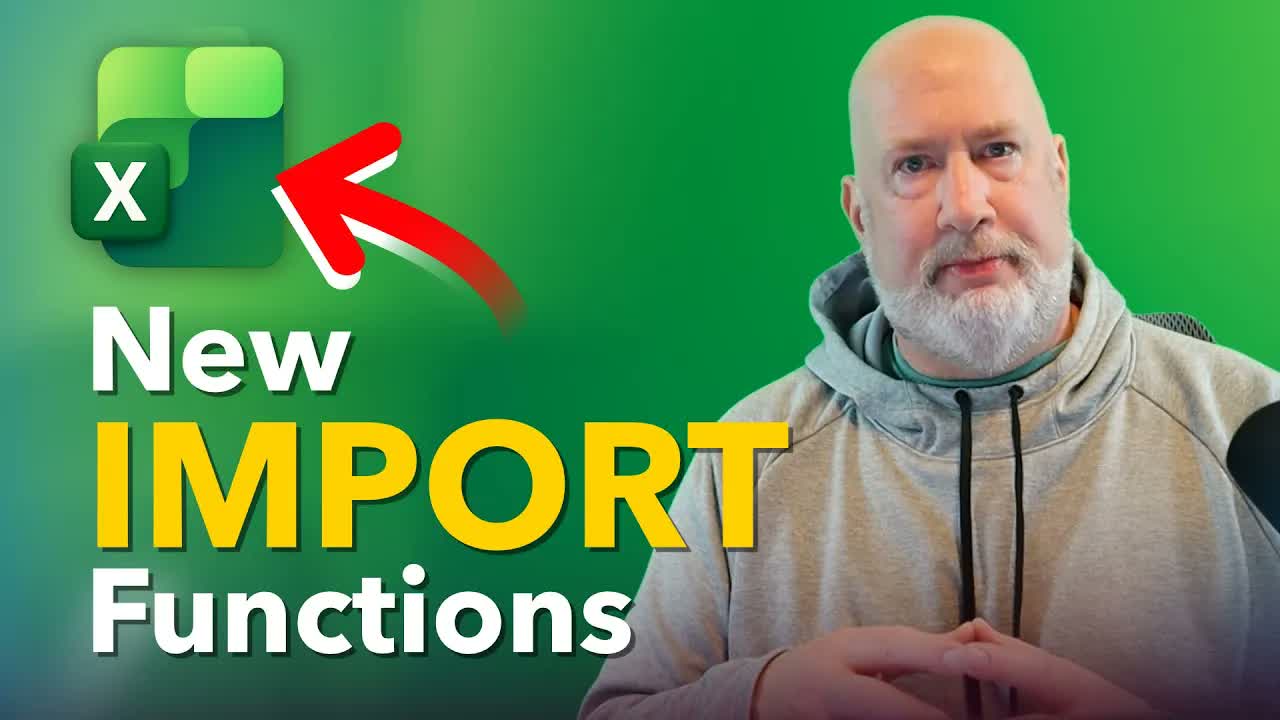 How to Use IMPORTCSV and IMPORTTEXT to Import Data in Excel