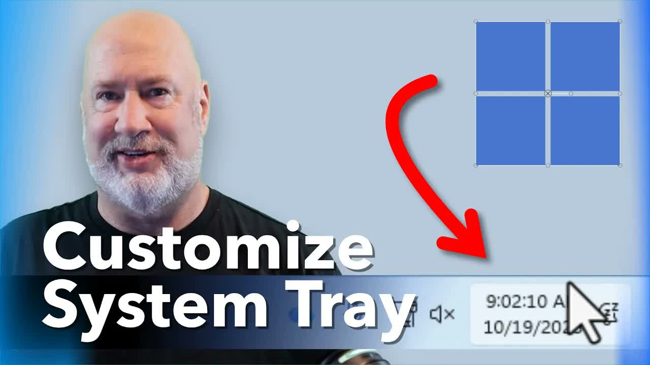 How to Customize the Windows System Tray: Keyboard Shortcuts and Settings