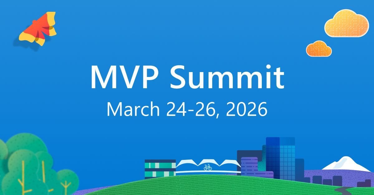 My First Microsoft MVP Summit