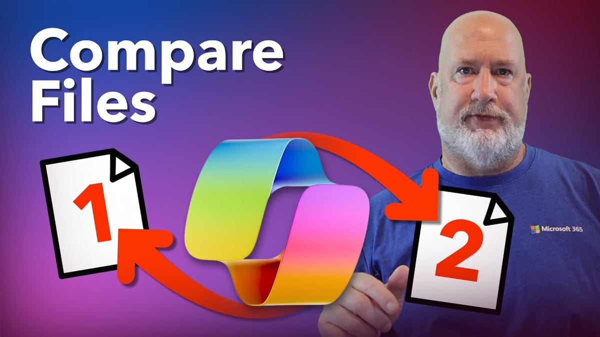 How to Compare Files for Free with Microsoft Copilot Chat