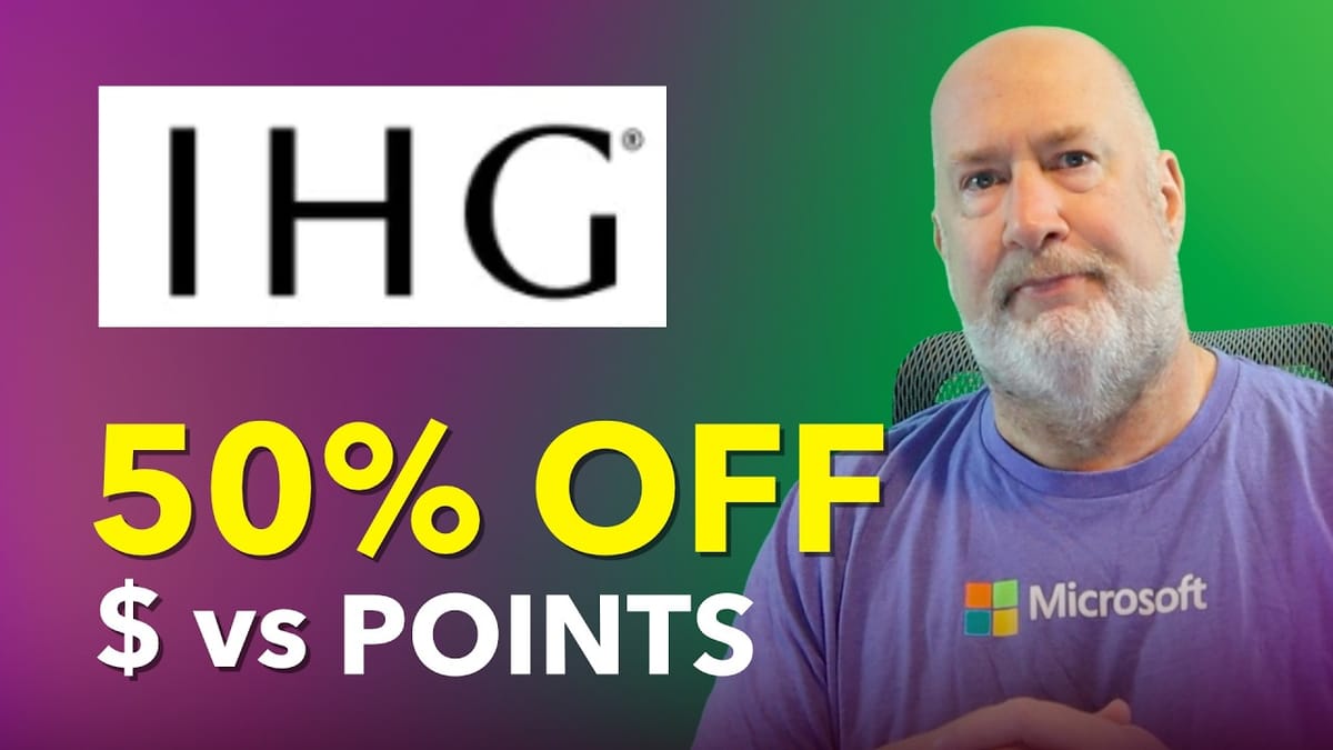 IHG Points vs. Money: How to Save Over 50% on Hotel Rooms Using Excel to Compare