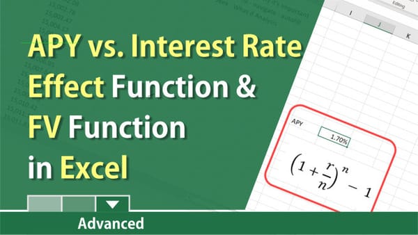 Annual Percentage Yield (APY) vs. Interest Rate